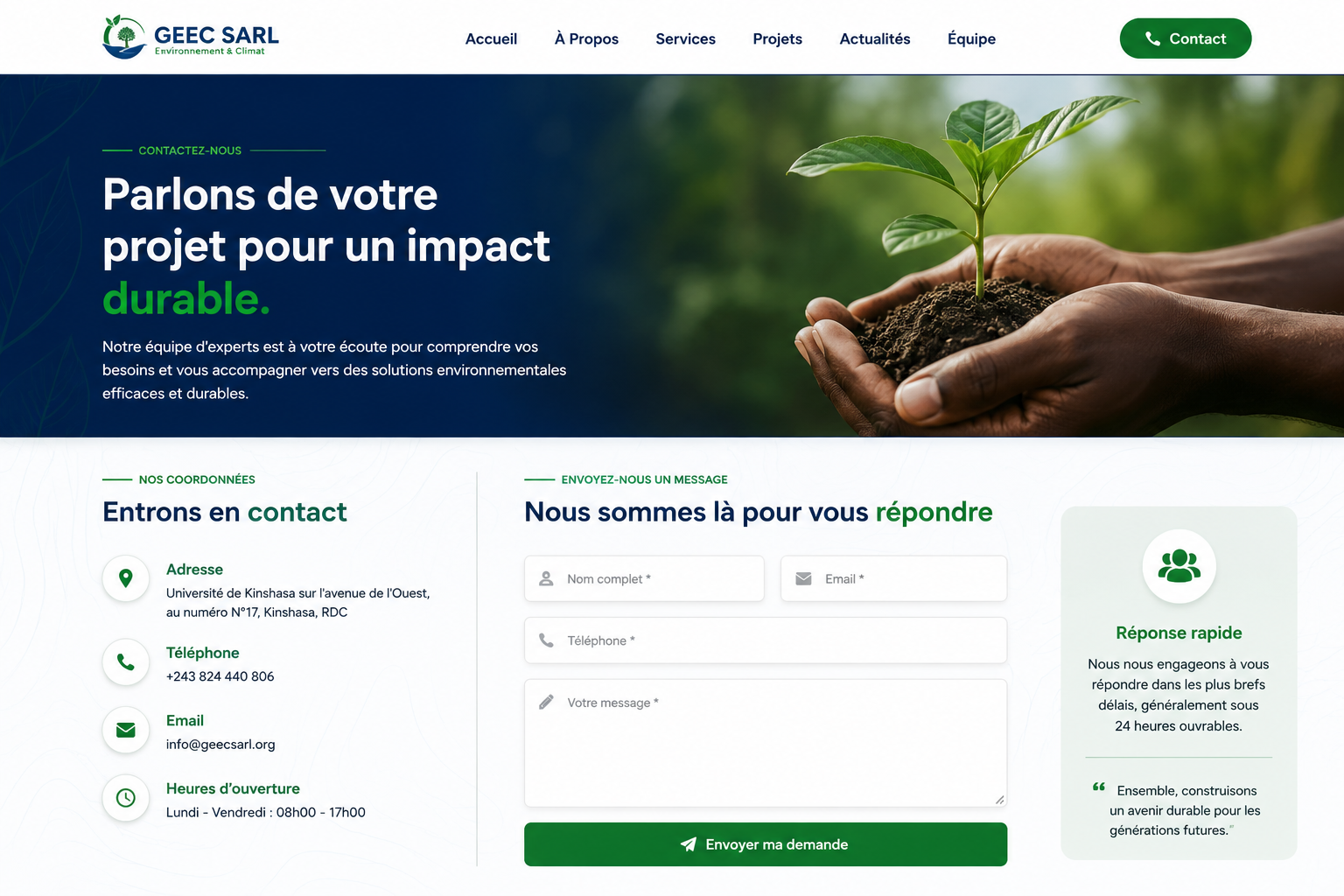 🏢 GEECSARL.ORG